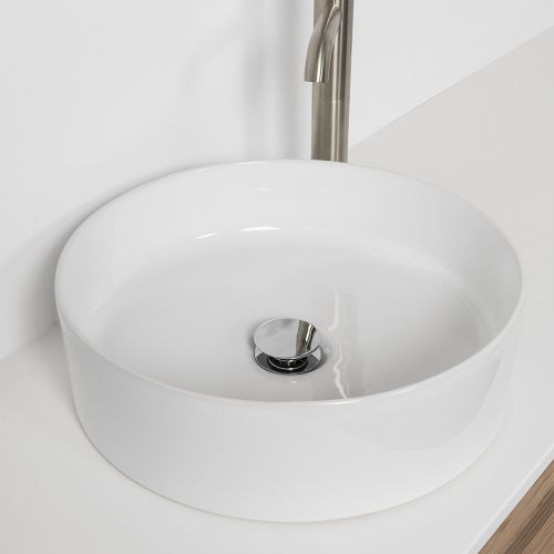 Sleek Round Counter Top Basin by VCBC