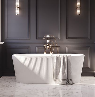 Ashby Freestanding Bath by Burlington