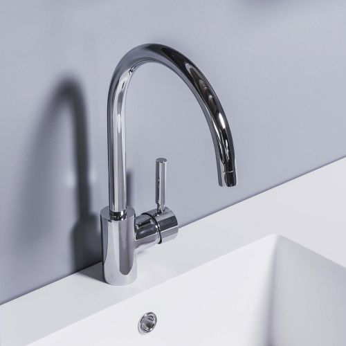 Gooseneck Sink Mixer by Laundry