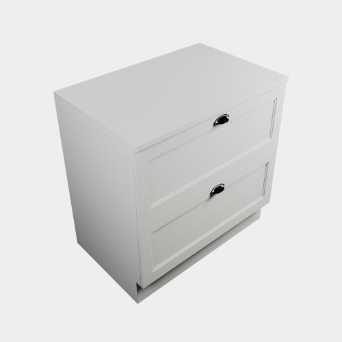 Traditional Laundry Cabinet 900, 2 Drawers by Laundry