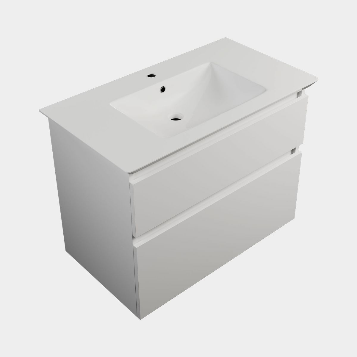 Sharp 700 2 Drawer Vanity