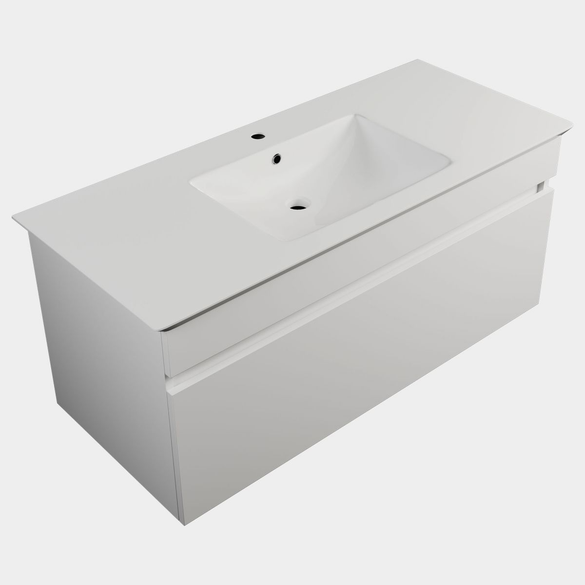 Sharp 1200 1 Drawer Vanity