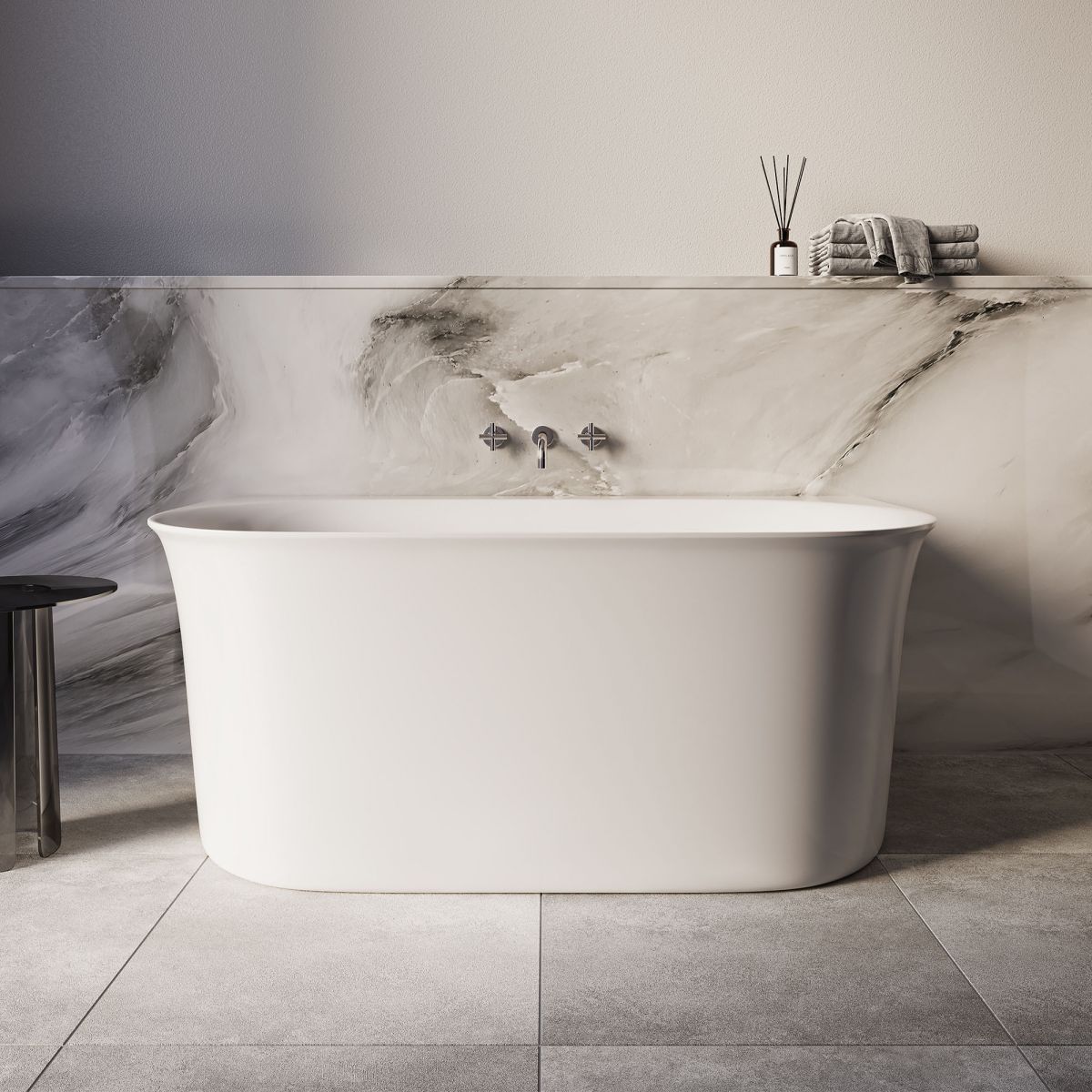 Cursa 1500 Back-To-Wall Bath