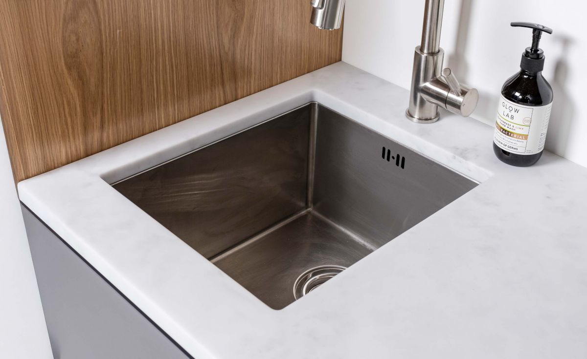 Petite Stainless Steel Inset Sink