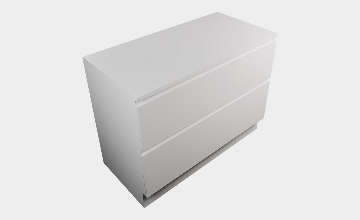 Modern Laundry Cabinet 1200, 2 Drawers