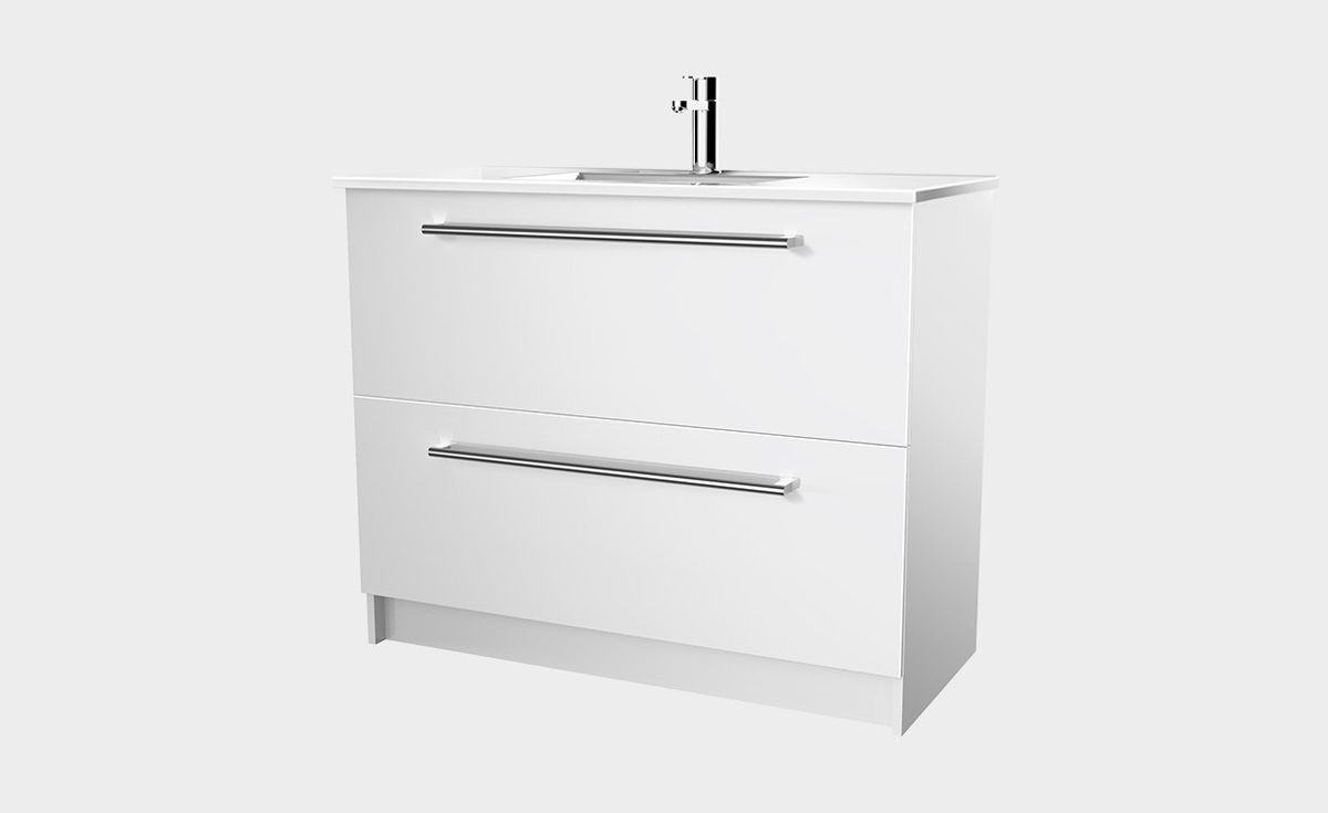 Zara 2 Drawers Floorstanding