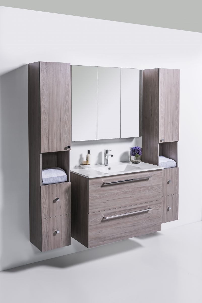 Zara 900 Wall-Hung Vanity 2 Drawers Extra Deep